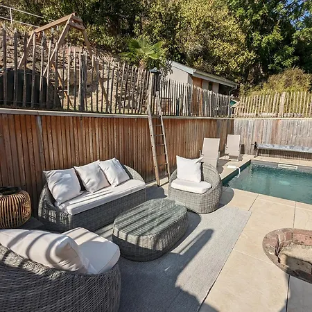 Дом отдыха Le Avec Terrasse Et Piscine