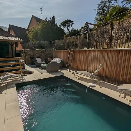 Le Avec Terrasse Et Piscine Дом отдыха Кайзерсберг